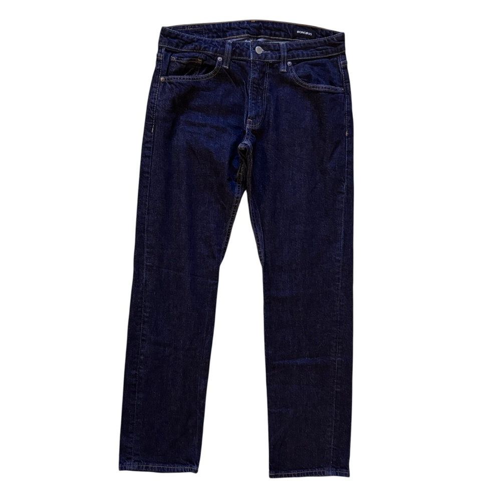 Bonobos All Seasons Slim Straight Leg Jeans Size 31x30 Dark Wash Stretch Denim